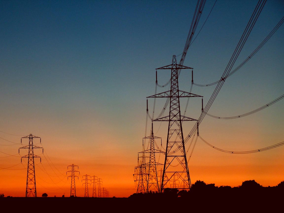 Project Tapestry - Electrical power grid towers and transmission lines for AI optimization